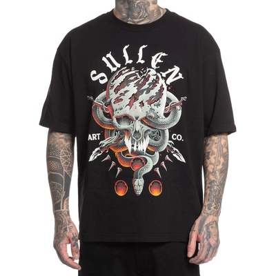 SULLEN Мъжка тениска sullen - rocka badge - scm7013_jtbk