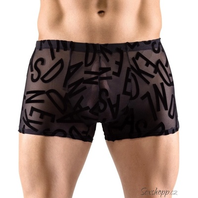 Svenjoyment Pánské boxerky se vzorem poloprůhledné