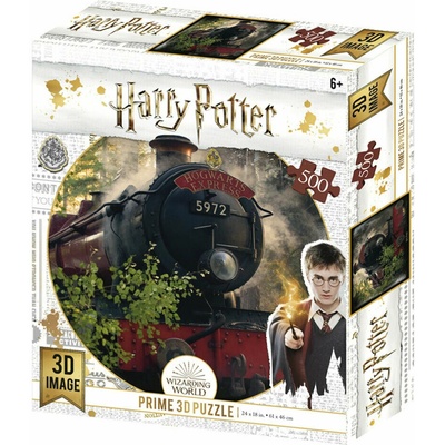 HM Studio 3D puzzle Harry Potter Rokfortský expres 500 ks