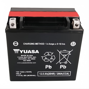 YUASA AGM 12V 12Ah right+ YTX14L-BS