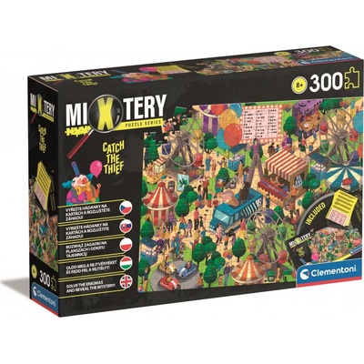 CLEMENTONI MIXTERY Chyť zloděje 300 dílků