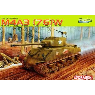 DRAGON Model Kit tank 6325 SHERMAN M4A376 W PREMIUM 1:35