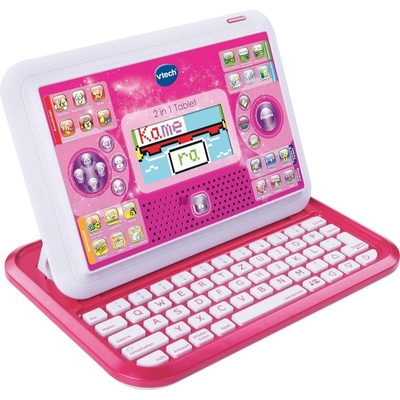 VTech VTech 2в1 детски образователен таблет, розов (80-155554)