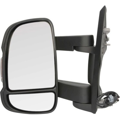 Zpětné zrcátko Fiat Ducato od 2011 levé střední 155 mm, elektrické se snímačem 16W, 10-PIN 1635686280
