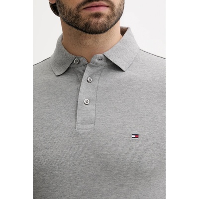 Tommy Hilfiger тениска с яка от памук с еластан (MW0MW17771.)