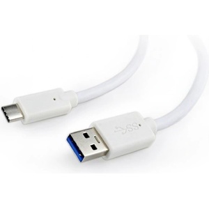 Gembird Cablexpert USB 3.0 AM -- Type-C (AM/CM) кабел 1, 8 м бял (CCP-USB3-AMCM-6-W) (CCP-USB3-AMCM-6-W)