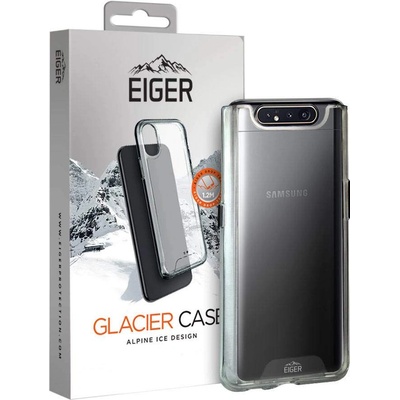 Eiger Glacier Case - удароустойчив хибриден кейс за Samsung Galaxy A80 (прозрачен)