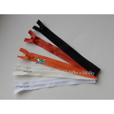 Zip neviditelný (šatový) 3 mm - 18 cm Barva: 276-Terakota