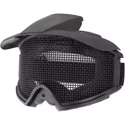 GFC Tactical GFC Tactical ASG маска с мрежа и щит - черна (1078975)