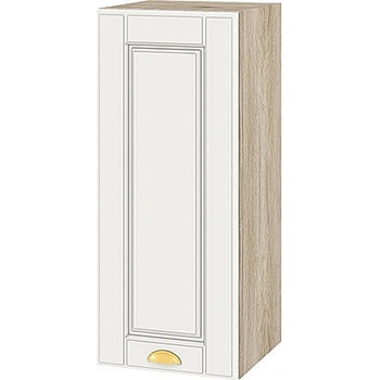 ИРИМ Горен кухненски шкаф Сити АРФ-Бяло мат-09-1 30 см