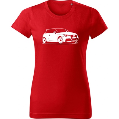 Tričko Audi A1 dámske tričko Tmavosivá
