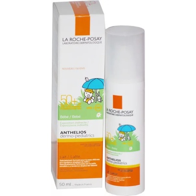 La Roche-Posay Слънцезащитно мляко с нова формула за бебета , La Roche Posay Anthelios Dermo-Pediatrics Baby Lotion SPF50+ 50ml