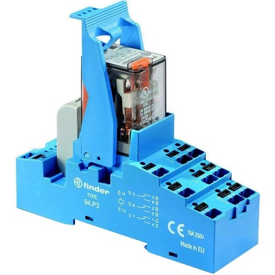 Finder 58.P3.8.230.0060 reléový modul, 230 V/AC, 10 A, 3 prepínacie , Tray, 1 ks