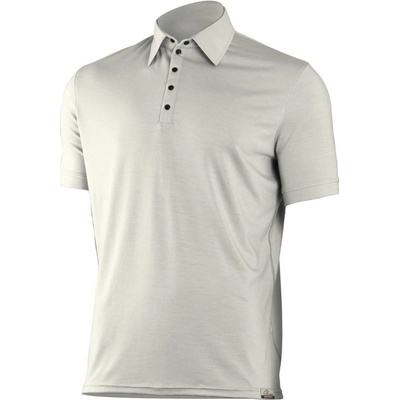 Lasting Eliot 0101 biele vlnené Merino polo košele