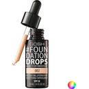 Gosh Foundation Drops lehký make-up ve formě kapek SPF10 004 Natural 30 ml