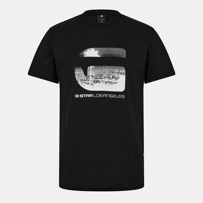 G Star Тениска G Star LA T-Shirt - Dk Black