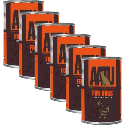 AATU За Кучета Пиле 6 x 400 г