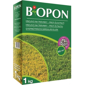 Biopon na trávniky proti žltnutiu 1 kg