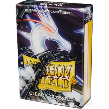 Dragon Shield Протектори за карти Dragon Shield - Classic Sleeves Small Size, Clear (60 бр. )