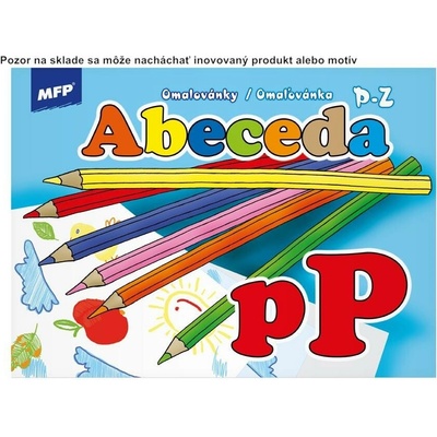 Omaľovánky MFP Abeceda 3