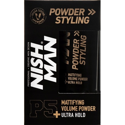 Nishman Hair Powder matný púder Ultra hold 20 g