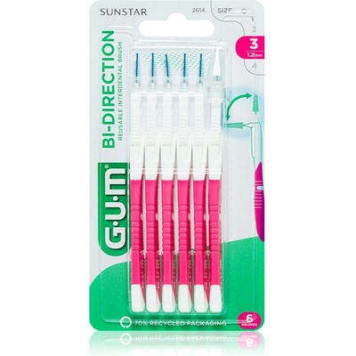 Sunstar Bi Direction четки за междузъбно пространство 6 бр