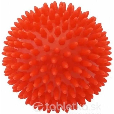 Gymy loptička masážna ježko červená 9 cm
