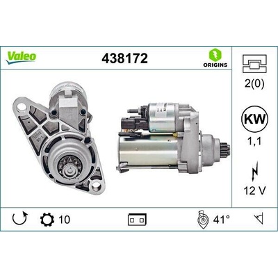 Startér VALEO 438172