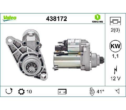 Startér VALEO 438172