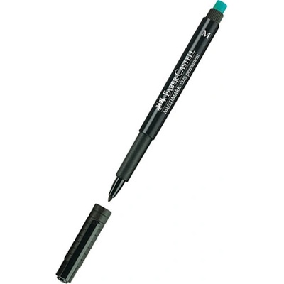 Перманентен тънкописец Faber-Castell OHP M Черен (1602007-08-1005210228)