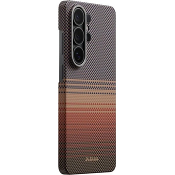 PITAKA Magsafe Калъф за Samsung S26 Ultra, Pitaka Edge Case Sunset, Кафяв (KS2603U)