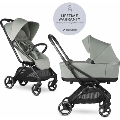 Cochecito De Bebé Easywalker Rockey M - Color Fresh Green, Ligero (8 Kg), Plegado Automático, Ideal Para Ciudad