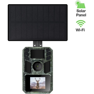 EVOLVEO StrongVision Solar WiFi, fotopasca s Aplikáciou WiFi a solárnym panelom CAM-SOLAR-WIFI