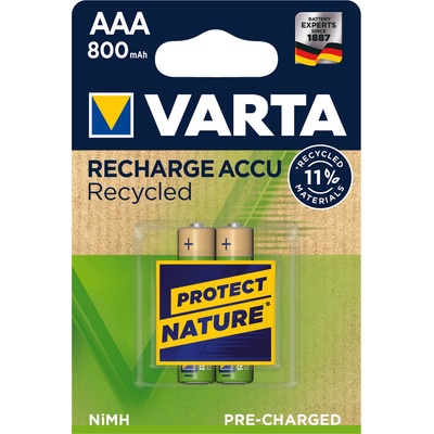 Varta Recycled AAA 800 mAh 2ks 56813 101 402
