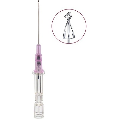 Introcan Safety PUR 20 G i.v. 1,1 x 25 mm ružová 50 ks