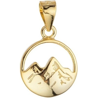 Evolution Group Pavona pozlacený přívěsek Hory 64086 AU