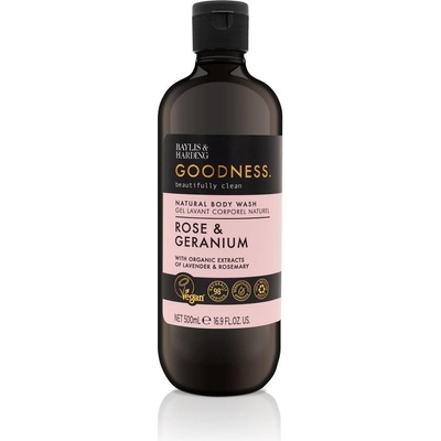 Baylis & Harding sprchový gel Rose & Geranium 500 ml