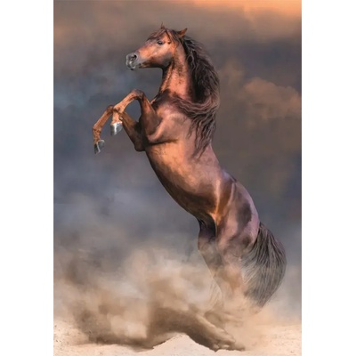 Clementoni - Puzzle Wild Red Stallion - 500 piese