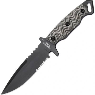 Halfbreed Blades Medium Infantry Knife Gen-2, Multicam, K340, Partially Serrated MIK-03PS MULTI G2 K