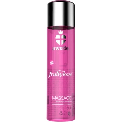 Затоплящо масажно масло, малина и ревен - Fruity Love Oil 120ml (D-227015)