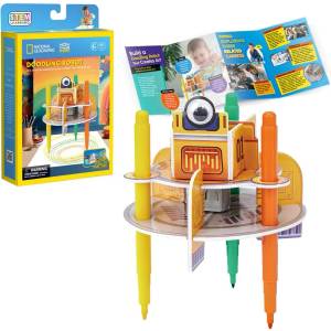 CubicFun 3D пъзел Cubic Fun от 13 части - Рисуващ Робот (DS1119h)