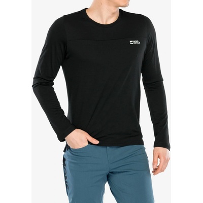 Mons Royale Diversion Merino Bike Jersey Long Sleeve Black