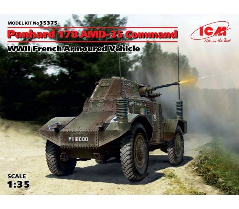 ICM Panhard 178 AMD-35 Command 1:35