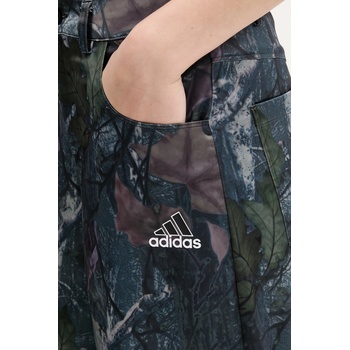 adidas Originals Панталон adidas Originals Sat Cargo Pants в зелено със стандартна кройка, с висока талия KE3741 (KE3741)