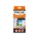 Magus Мрежа срещу насекоми за прозорци, 1.30м/1.50м, Бяла/Черна, (81823-)