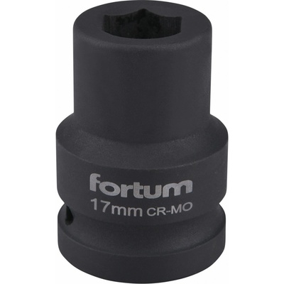 Fortum Hlavica rázová 3/4´´, Cr-V.Mo., 17mm