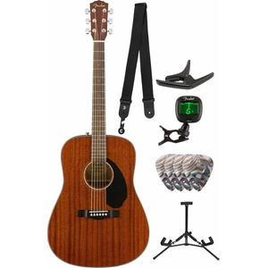 Fender CD-60S Dreadnought WN Deluxe Standard SET Mahogany Акустична китара