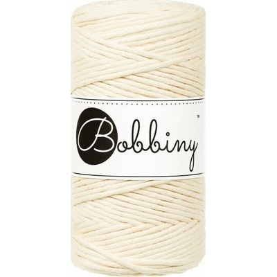 Bobbiny Macrame Cord 3 mm 100 m Butter Yellow Špagát