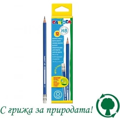 CARIOCA - Черен молив НВ - 12 бр (42797)