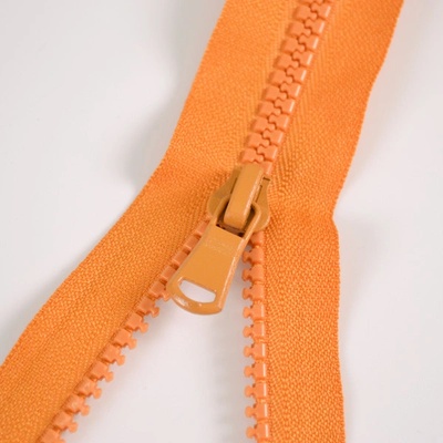 Takoy Zips Sarah kostený deliteľný 5mm - horčicová 65 cm